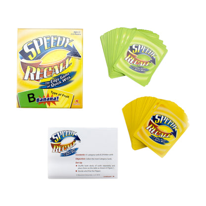 Speedy Recall Fast-Paced Memory Card Game