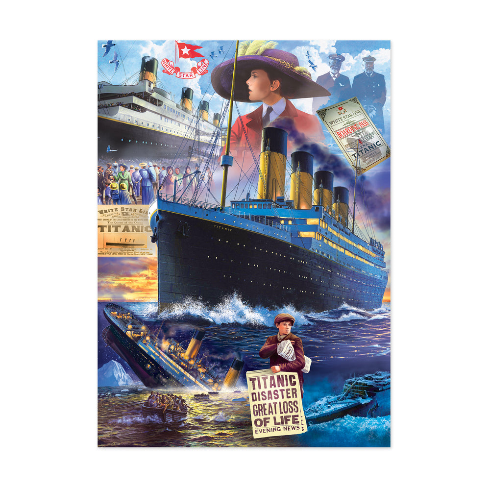 MasterPieces Historical Titanic Jigsaw Puzzle - 1000 pc