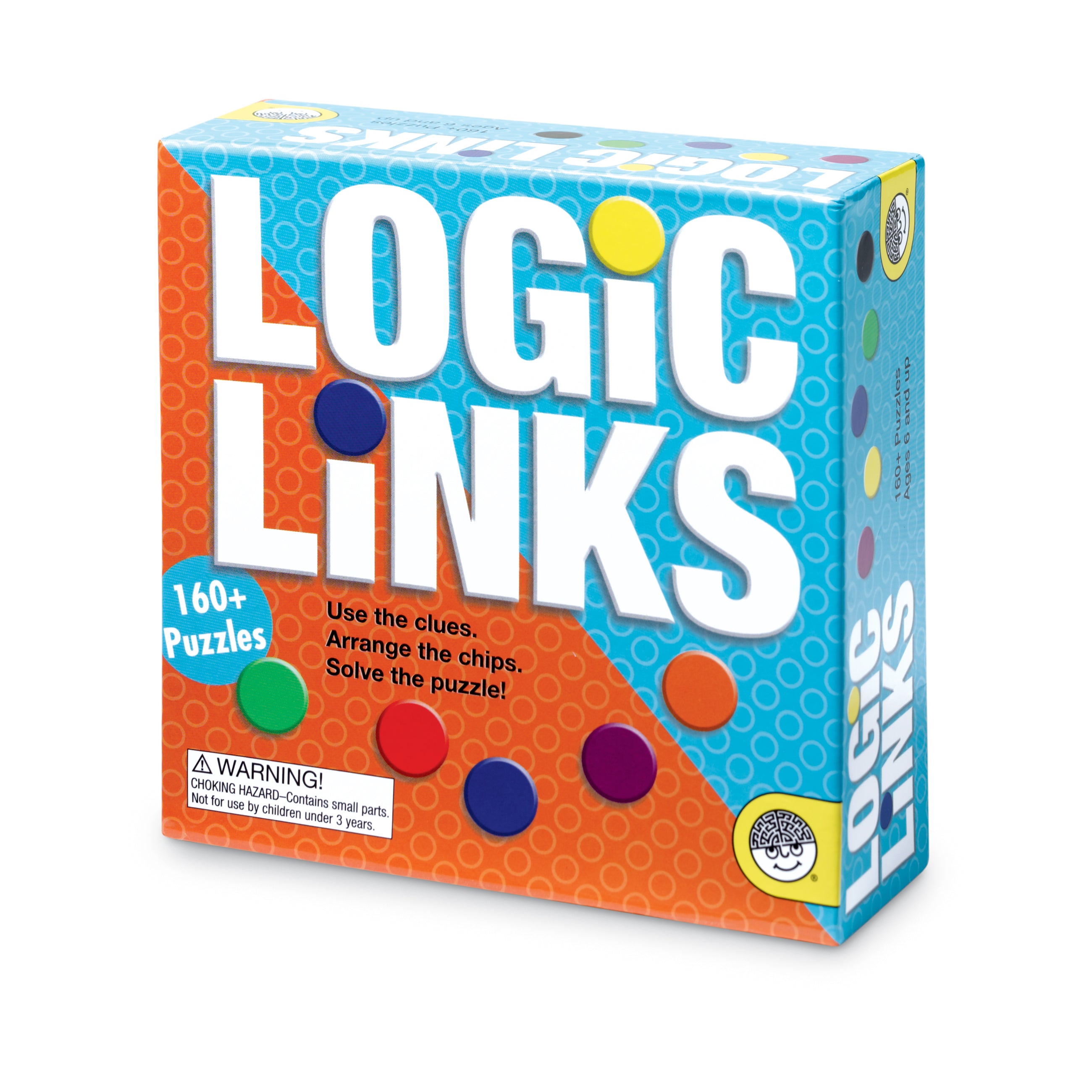 MindWare Logic Links Puzzle Box With 166 Puzzles – Toys