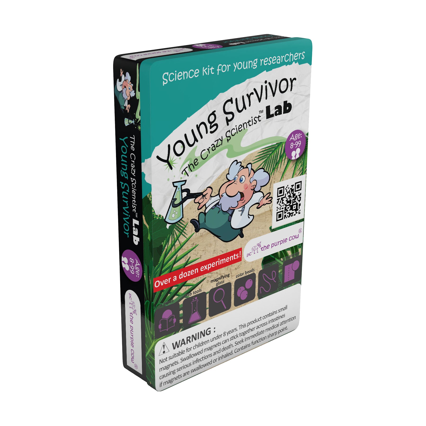 Scientist Computer Toy The Crazy Scientist Lab - Young Survivor Science Kit – Toys