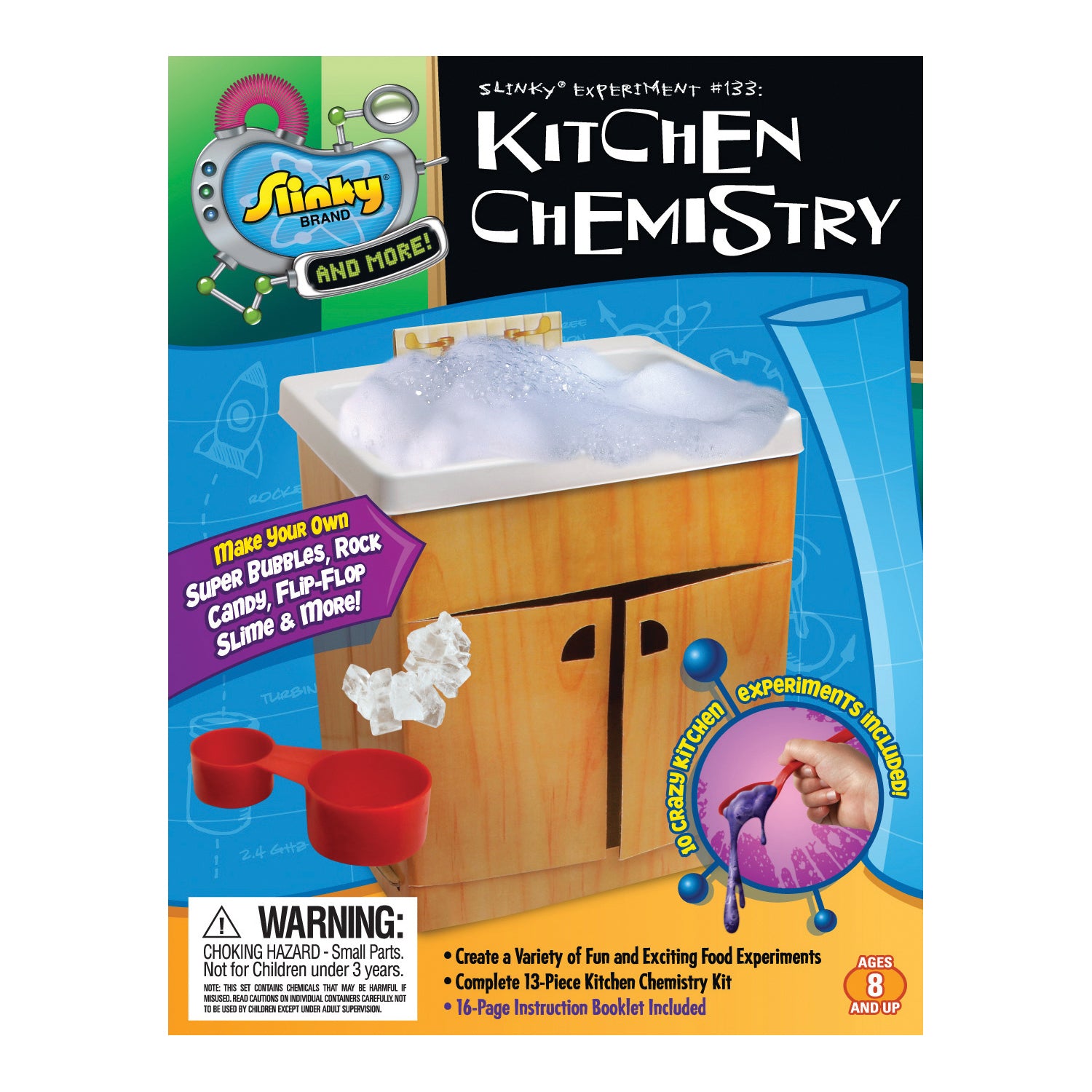Slinky Science Deluxe Kitchen Chemistry Mini Lab Kit – Toys