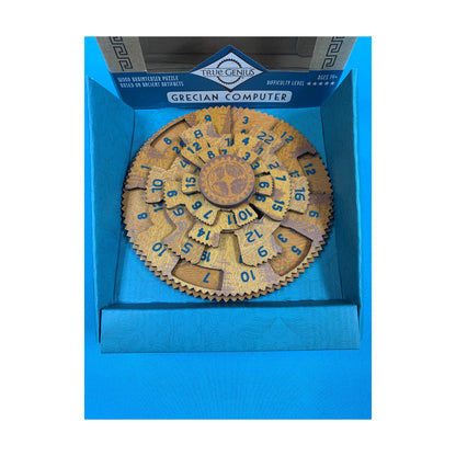 True Genius - Grecian Computer Wooden Puzzle Masterpiece