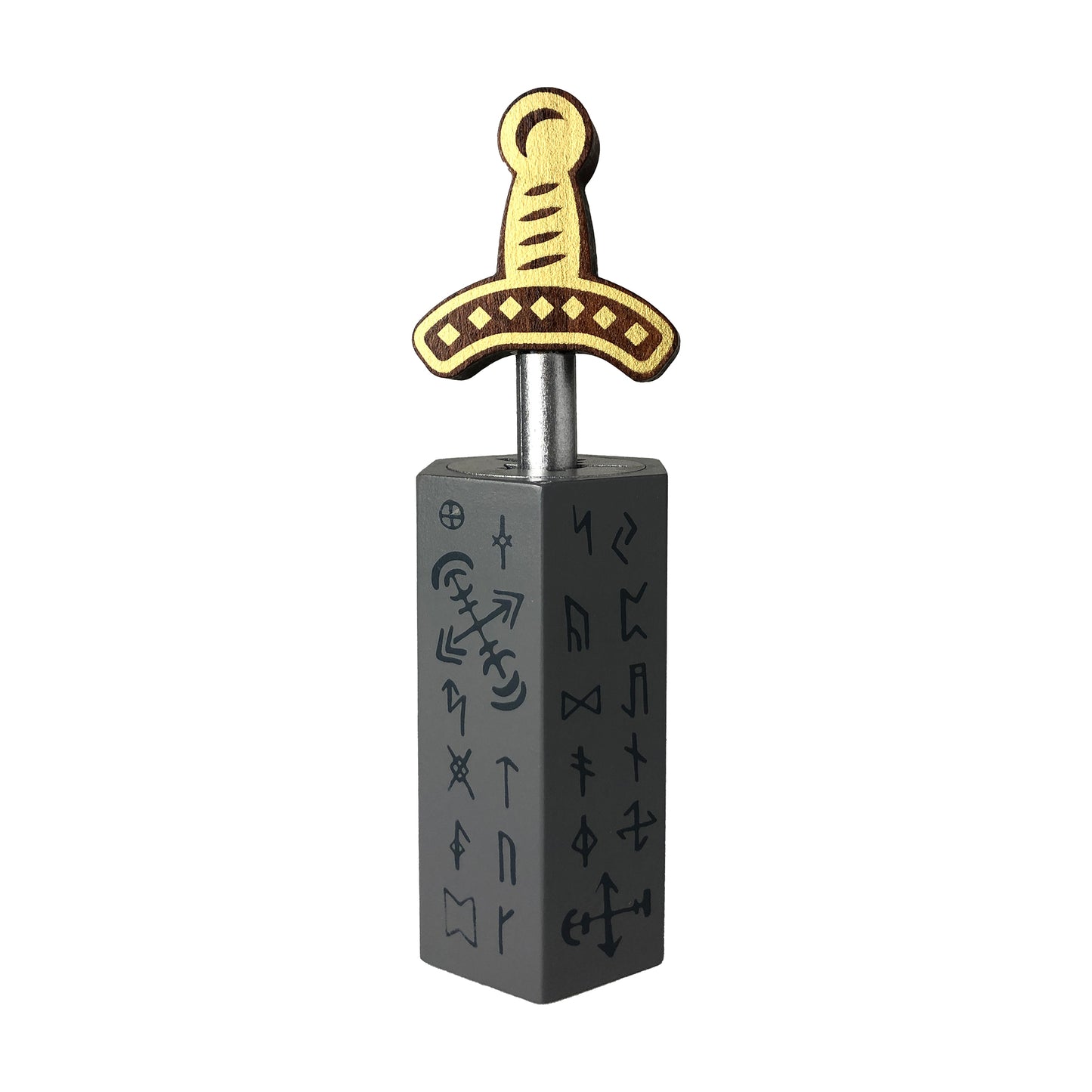 True Genius Sword in Stone - Wooden Brainteaser Puzzle
