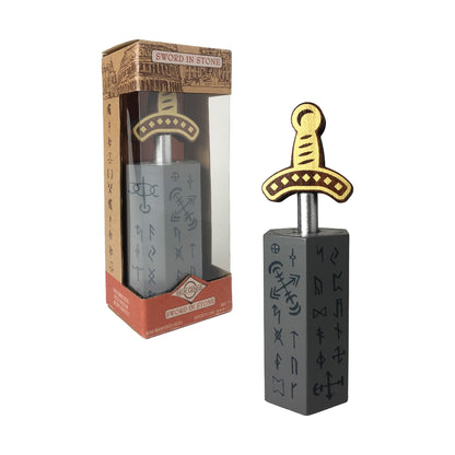 True Genius Sword in Stone - Wooden Brainteaser Puzzle