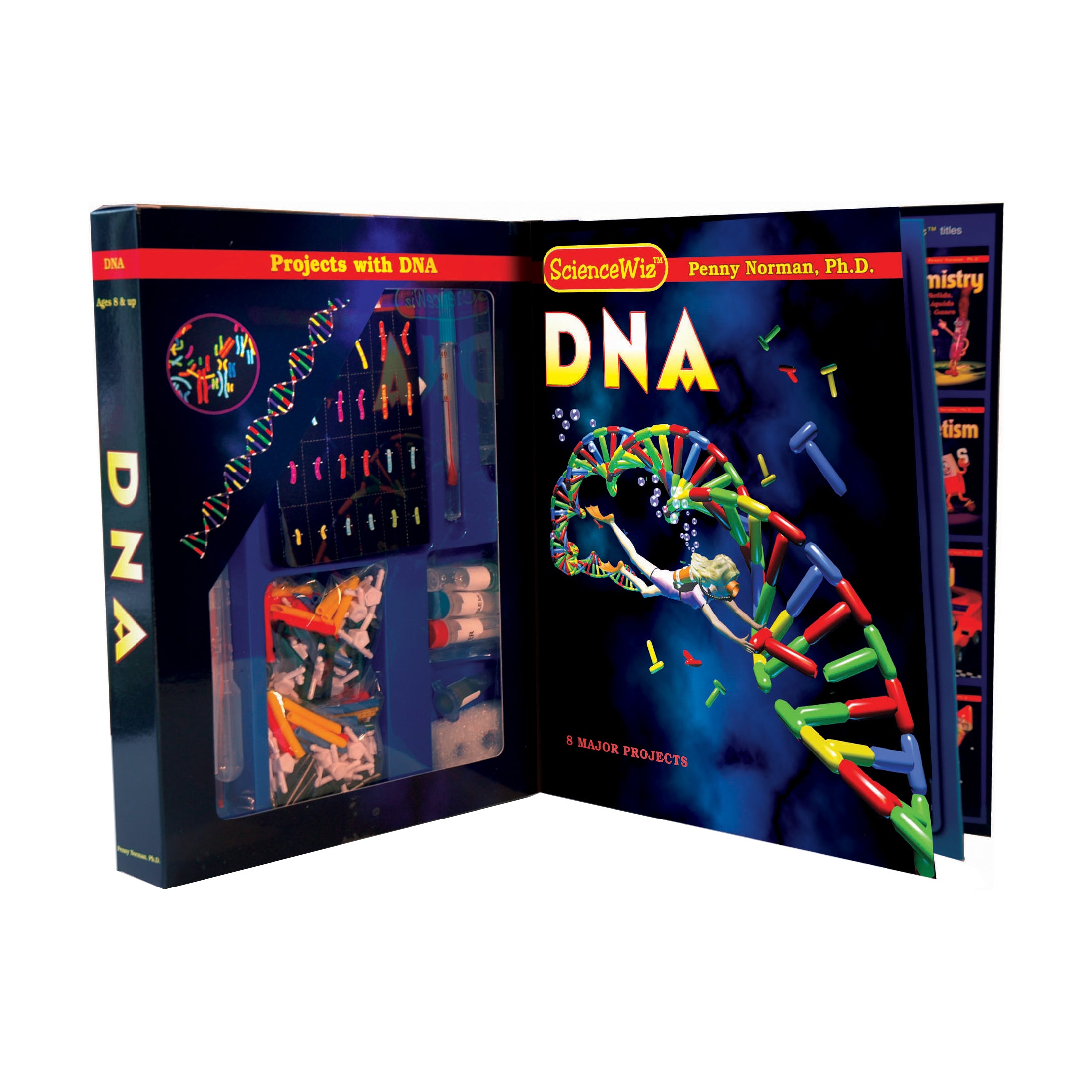 ScienceWiz DNA Exploration Kit – Discover Genetics & Molecular Biology ...
