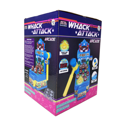 Whack Attack - LED Light Show and Dueling Mole Arcade Game