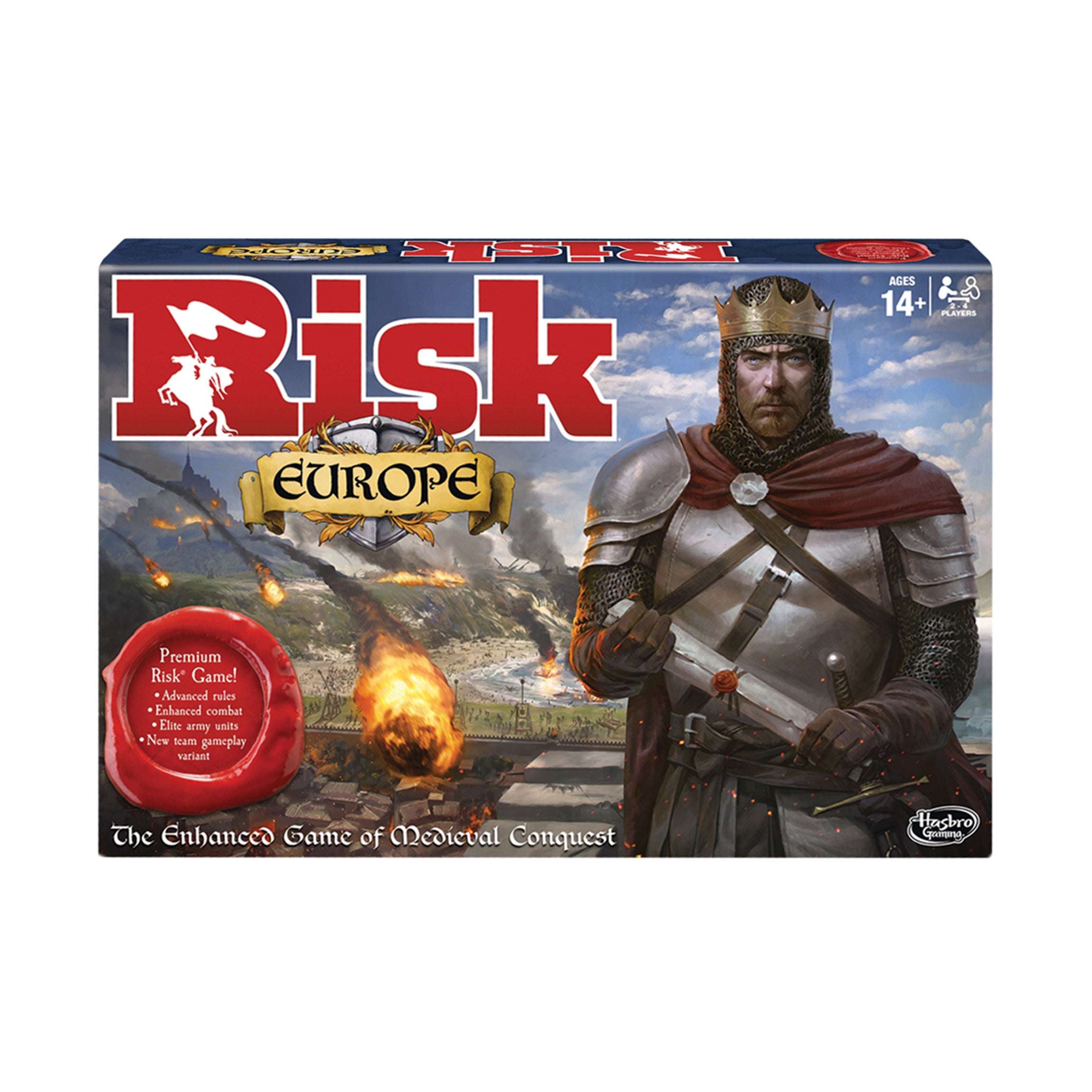 Risk Europe Medieval Conquest Strategy Board Game – Toys