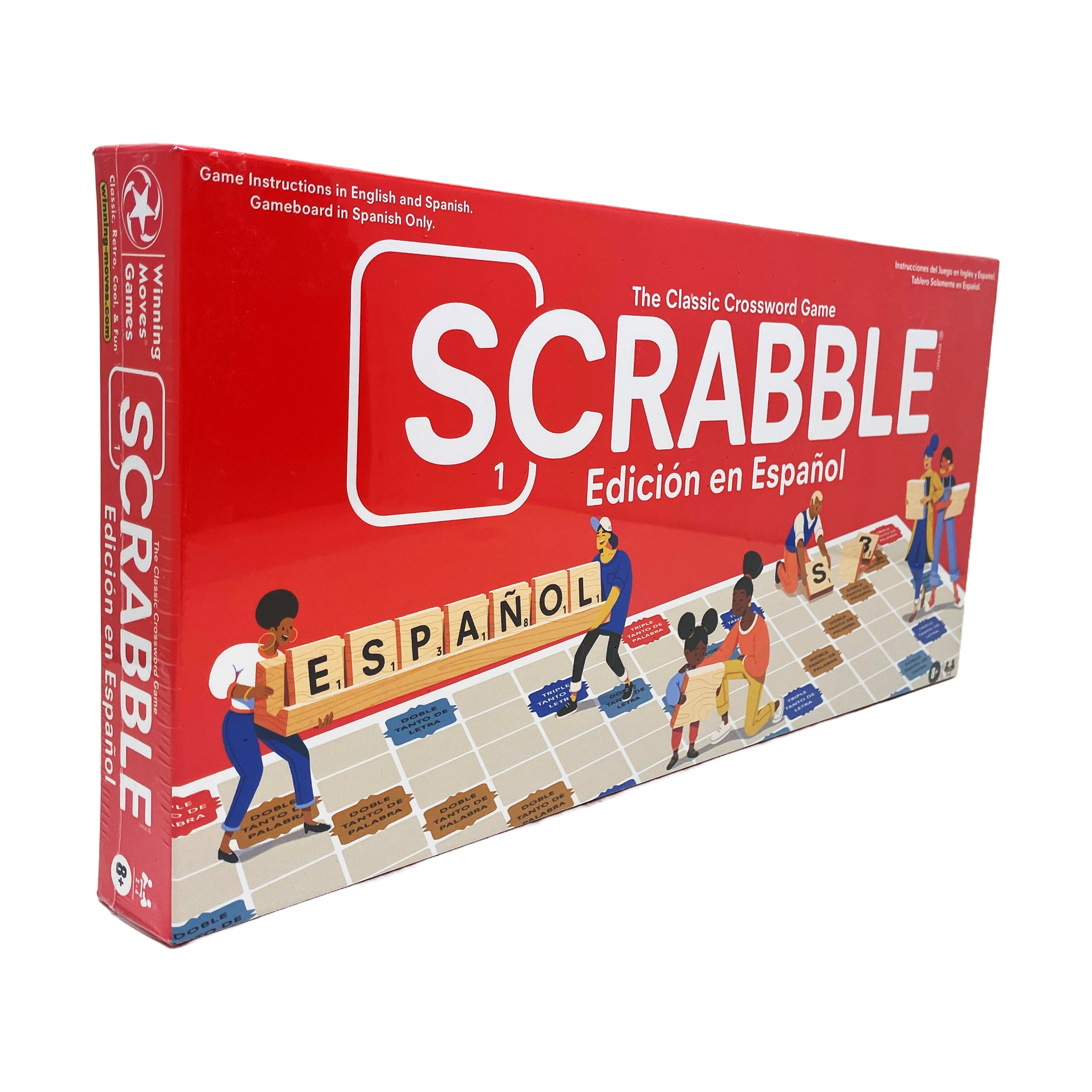 Spanish Scrabble Rack Scrabble Spanish Edition Board Game – Toys