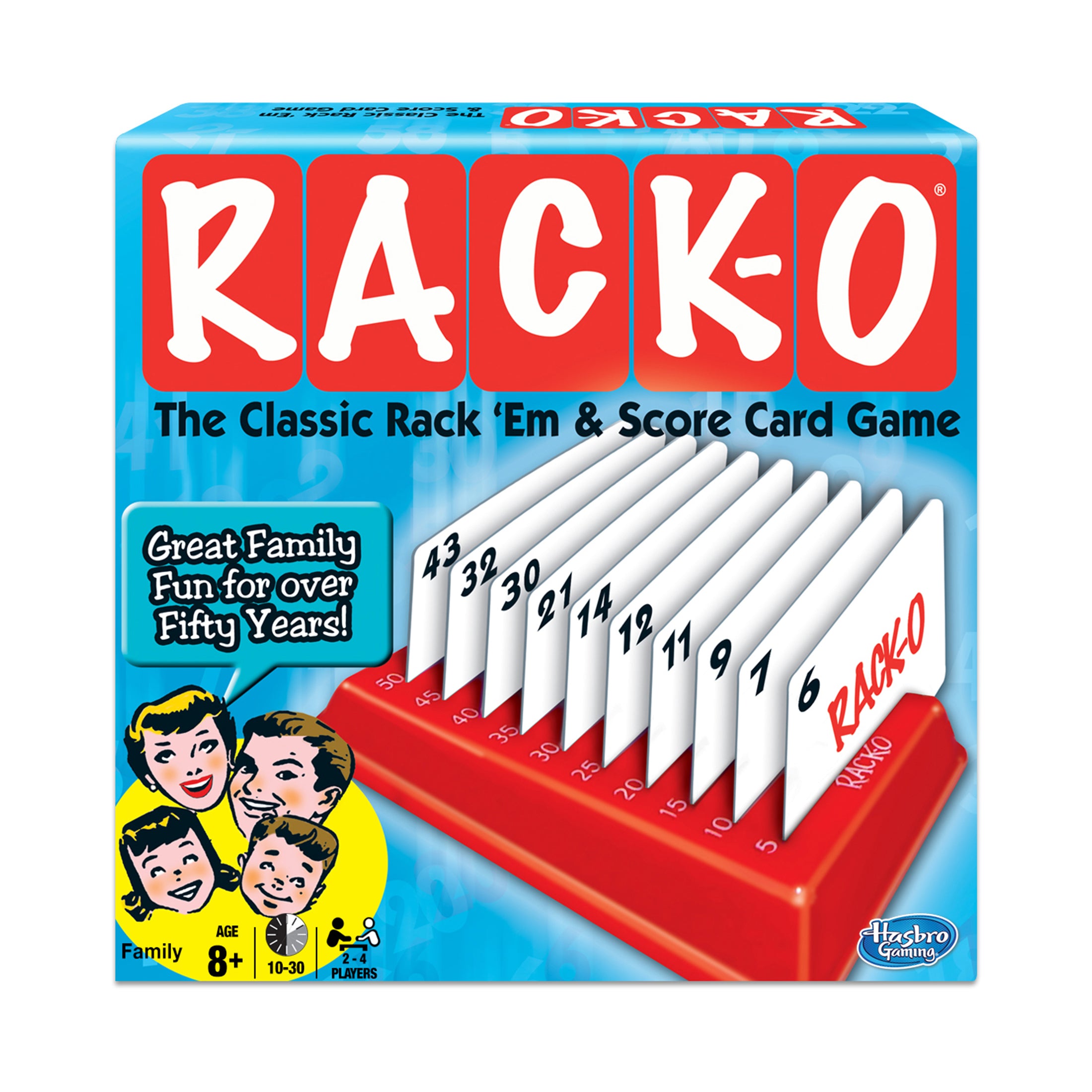Rack-O Classic Card Game by Winning Moves Games USA – Toys