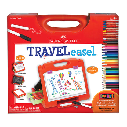 Faber-Castell Do Art Travel Easel - Portable Art Kit for Kids