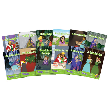 Junior Learning Beanies Diversity Phase 4 - 12 Book Hi-Lo Decodable Set