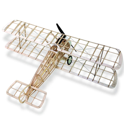 Sopwith Camel 100th Anniversary wooden model kit with fabric wings and propeller
