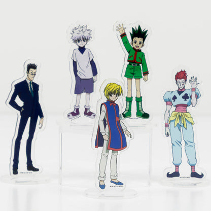 Hunter x Hunter anime character standees for KESS dice rolling card game, 1-4 players