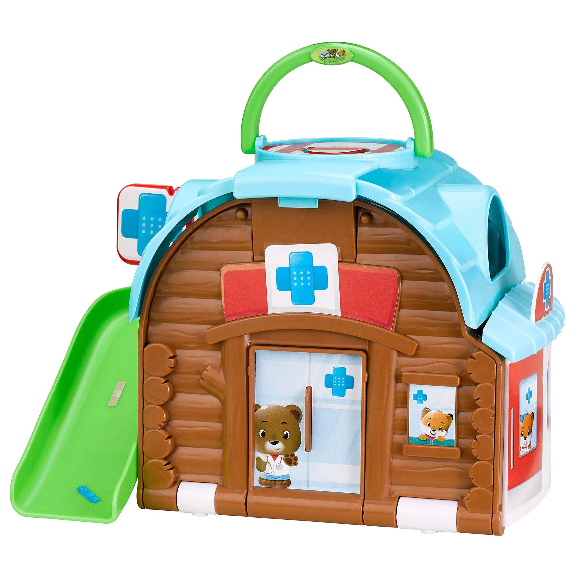 Timber Tots Care Center Medical Playset with Fox Figurine – Toys