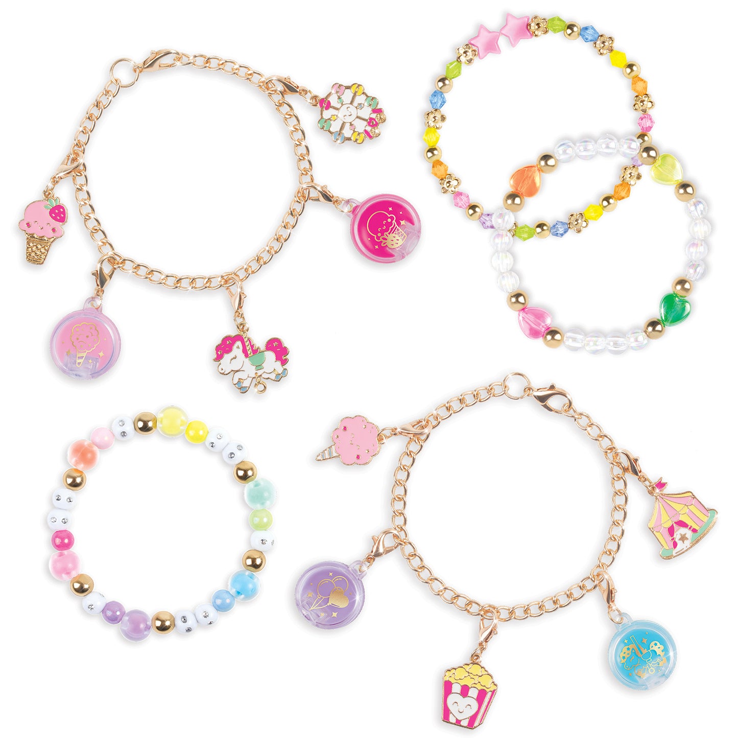 MIR Sweet Spin Carnival DIY Lip Gloss & Jewelry Craft Kit