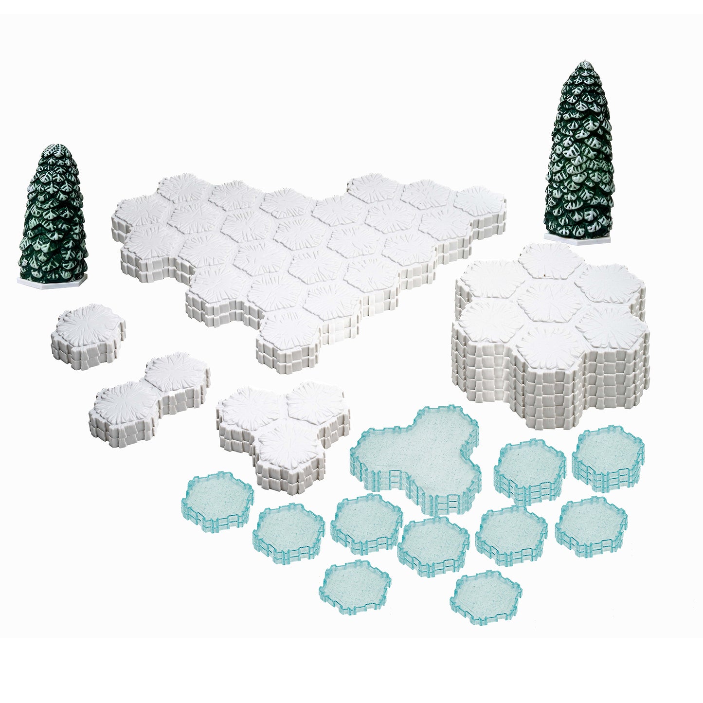Renegade Games Heroscape Snow Fields of Valhalla Terrain Expansion Set