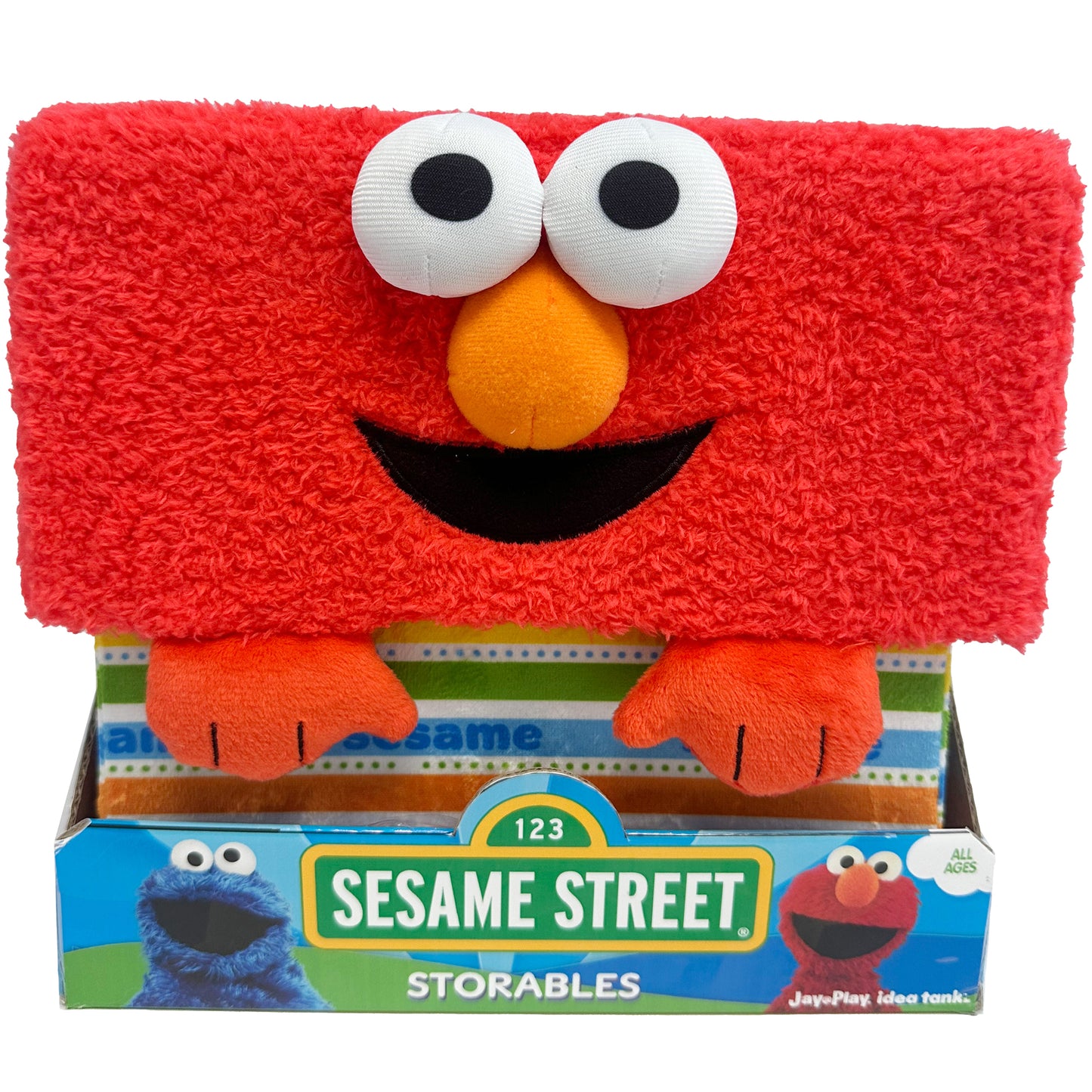 Sesame Street Storable Elmo 12" Storage Cube