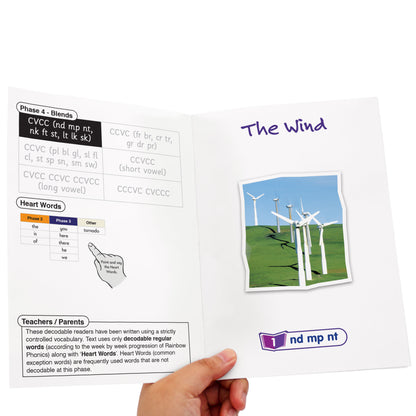 Junior Learning Real World Phase 4 Non-Fiction Hi-Lo Decodables 6 Book Set