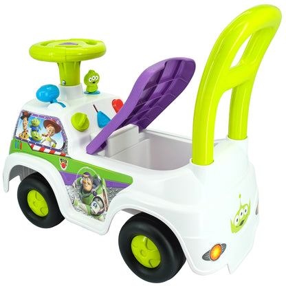 Kiddieland Buzz Lightyear Adventure Ride-On - Disney Space Light & Sound, 12mo+