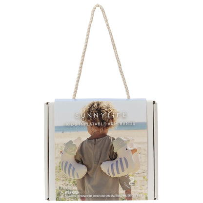 Sunnylife Kids' Inflatable Arm Bands - Sid Seagull Swim Floaties