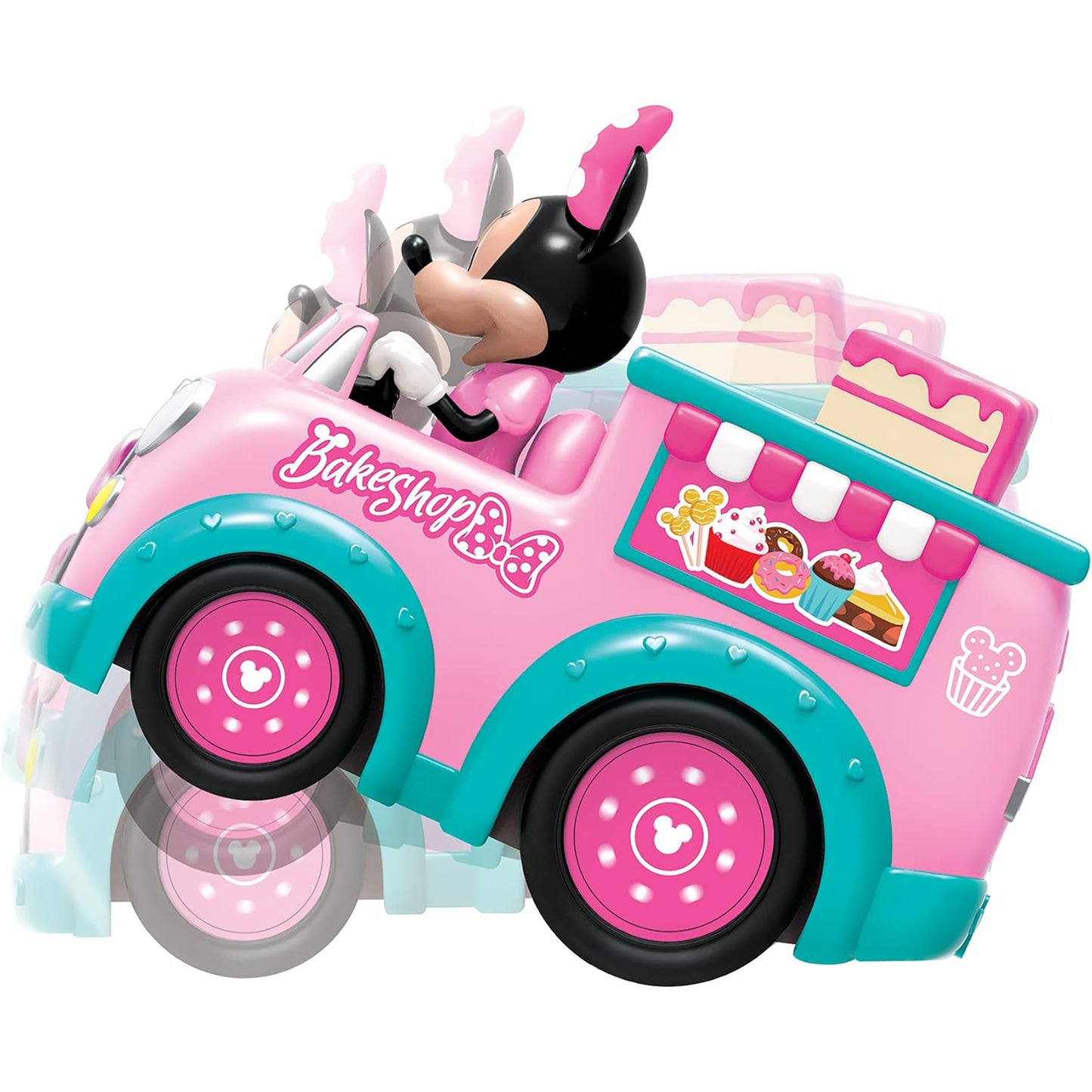 Disney Junior Remote-Control Minnie's Bakeshop Truck - 2.4GHz - Pink