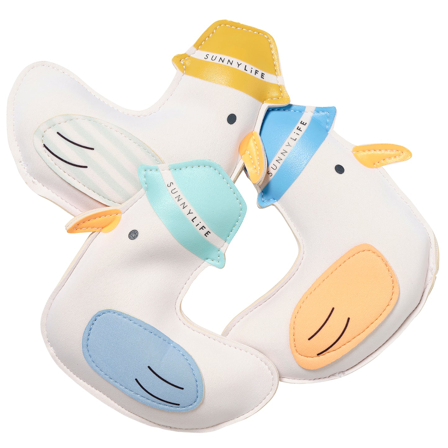Sunnylife Dive Buddies - Sid The Seagull 3pk, Pool Toys with Colorful Hats