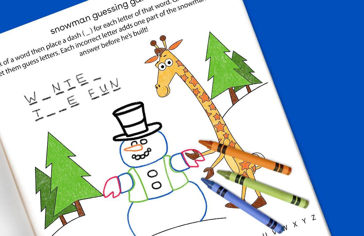 Snowman Guessing Game