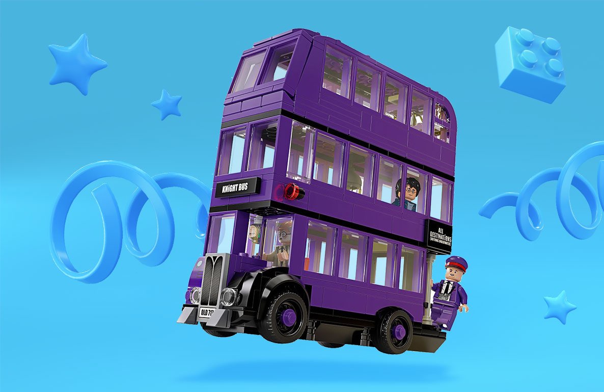 Figur LEGO® Harry Potter™ Minifig Ernie Prang aus 75957 & NEU ! SB13-10 