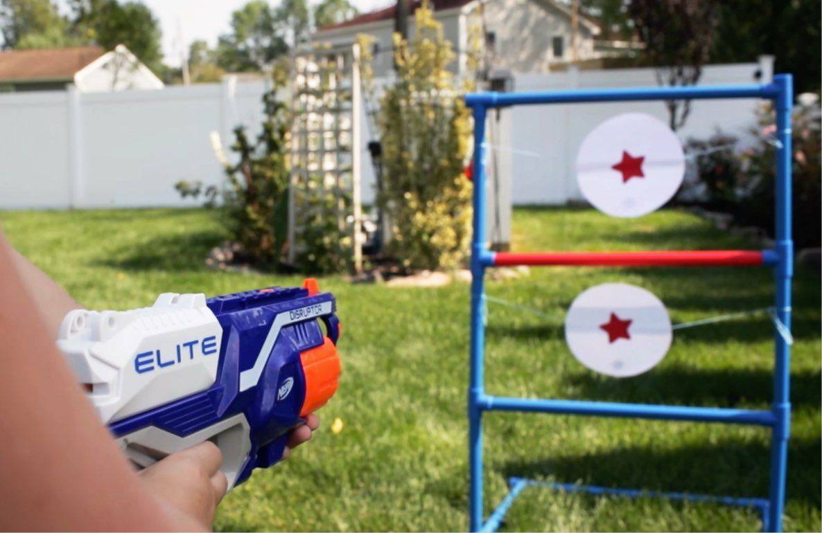 Kids Classic Practice Shooting Target Outdoors Gun Gaming Toys Accessories Set 