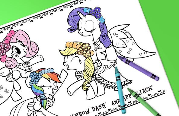 My Little Pony coloring sheets