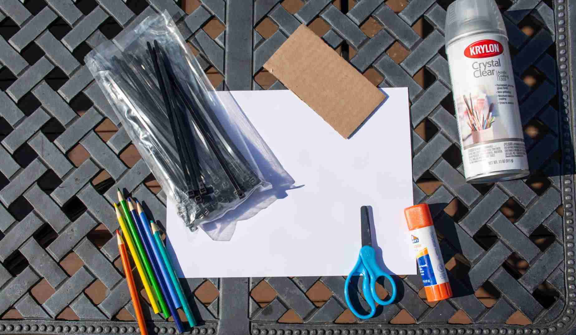 supplies to make your own bike license plate